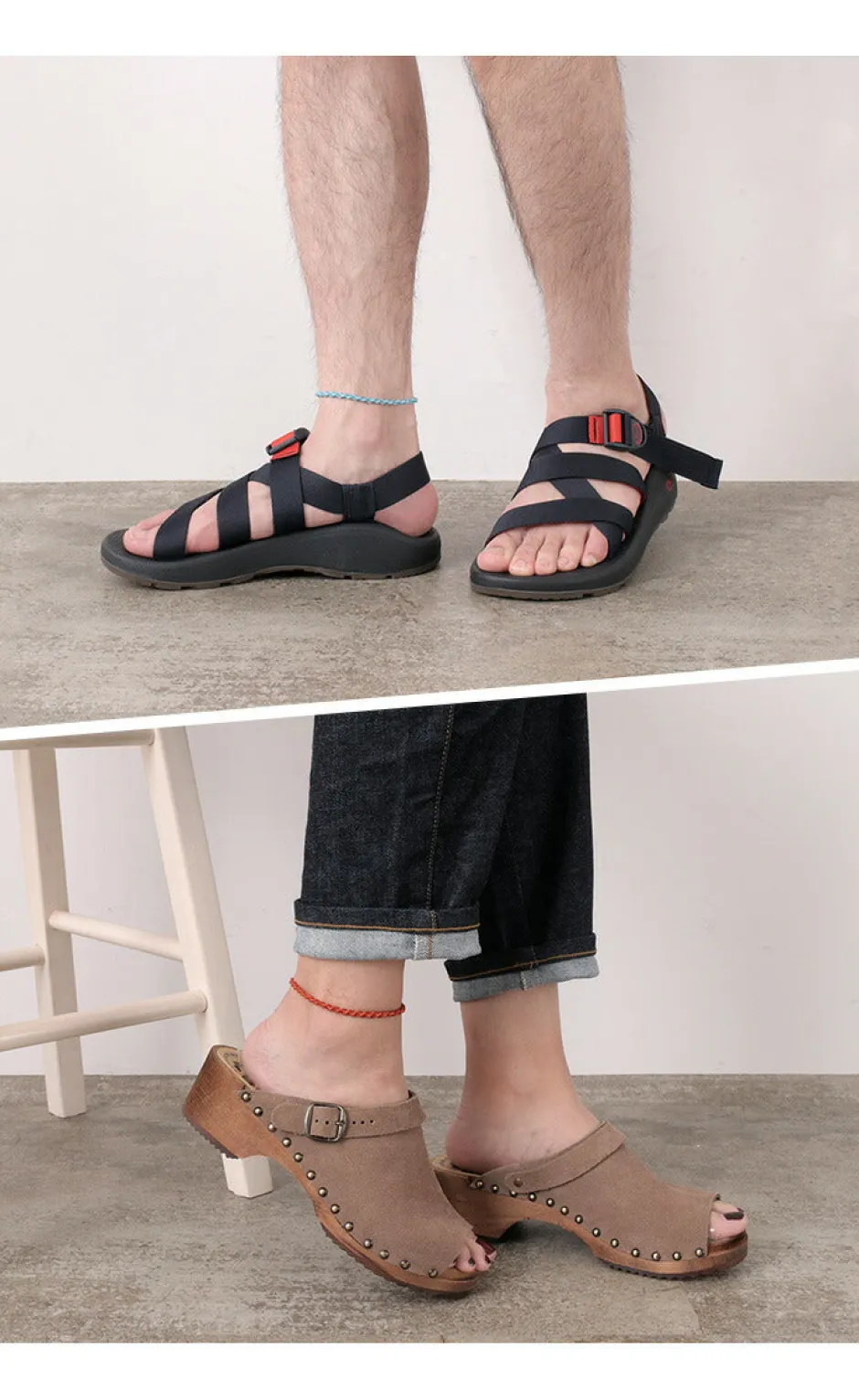 Anklets^PHADUA / Anklet Wax Cord 2 Tone