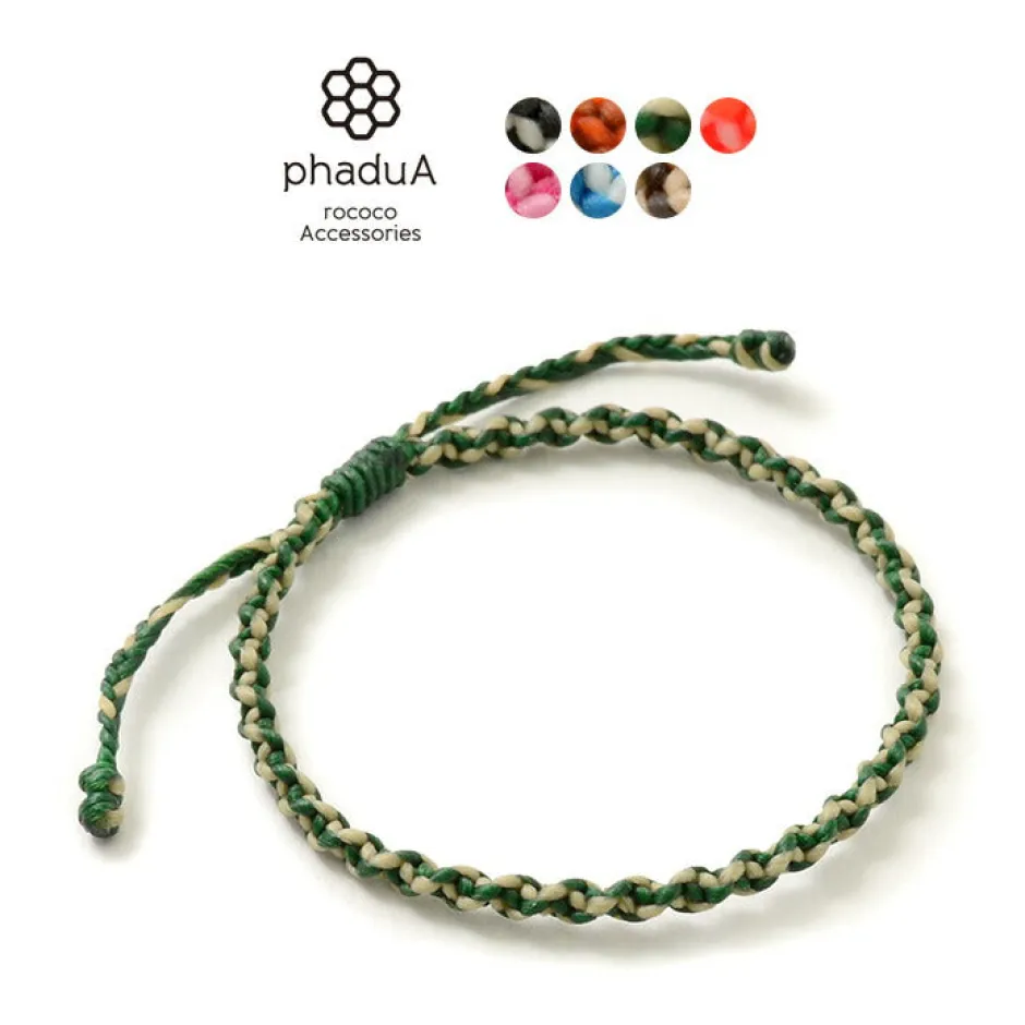 Anklets^PHADUA / Anklet Wax Cord 2 Tone