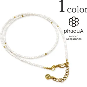 Anklets^PHADUA / Baby pearl wrap anklet (1.5mm) / freshwater pearls white