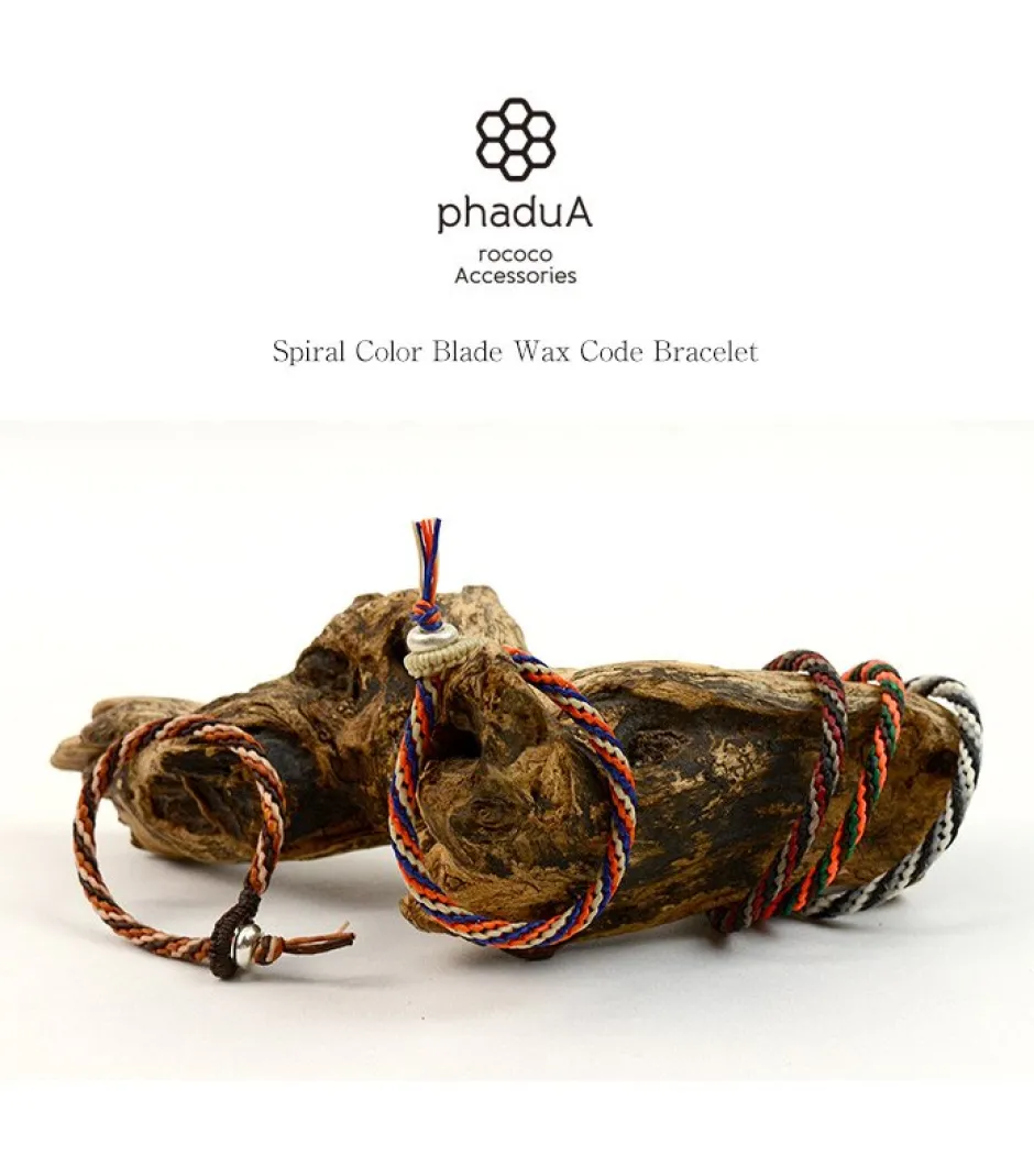 Anklets^PHADUA / Braid Wax Cord Bracelet