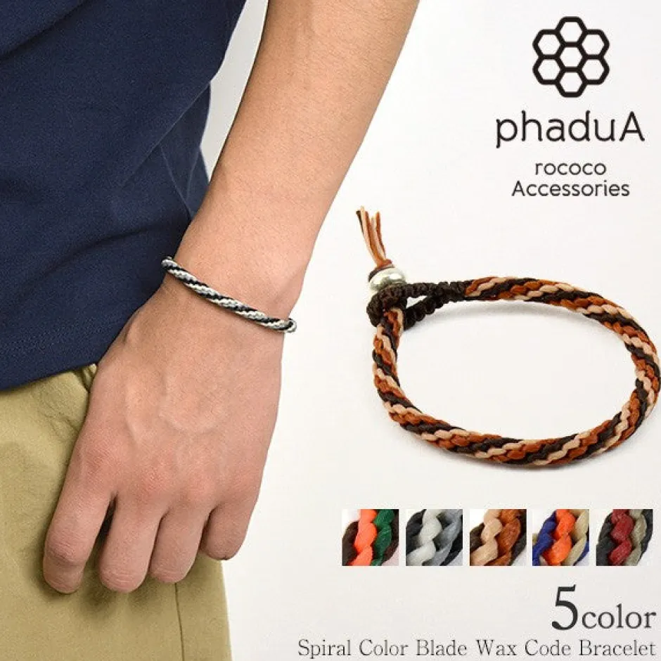 Anklets^PHADUA / Braid Wax Cord Bracelet
