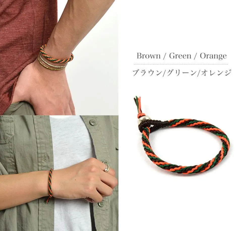 Anklets^PHADUA / Braid Wax Cord Bracelet
