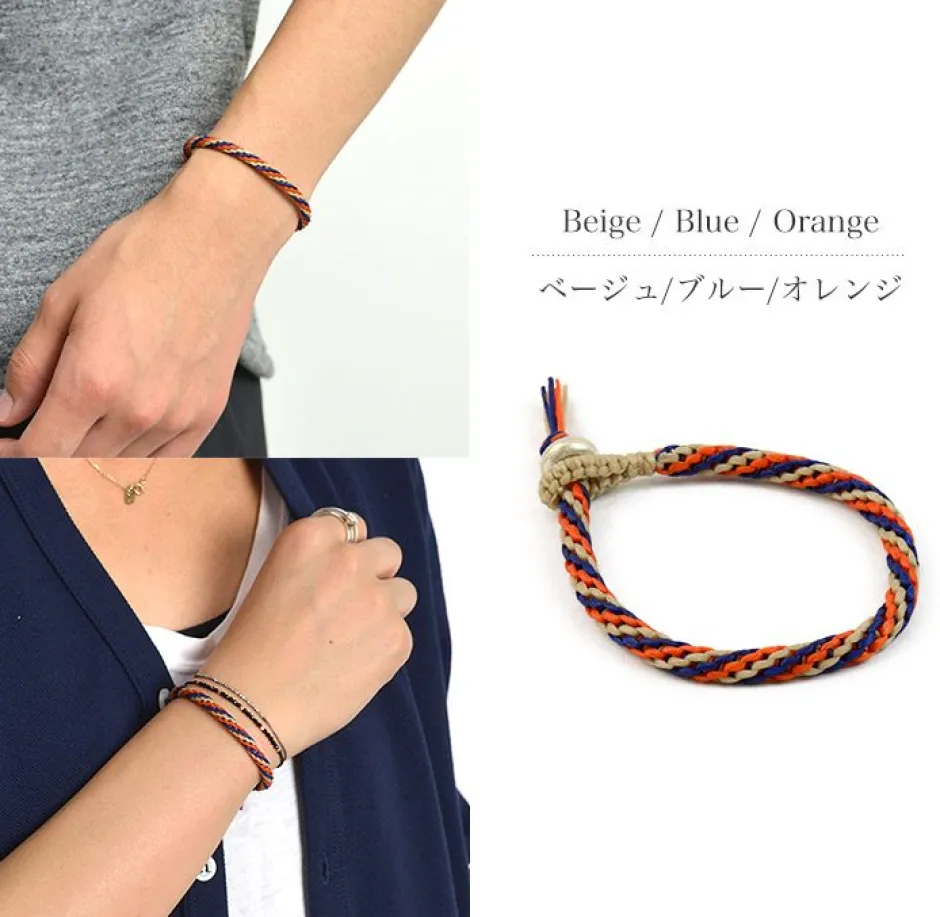 Anklets^PHADUA / Braid Wax Cord Bracelet