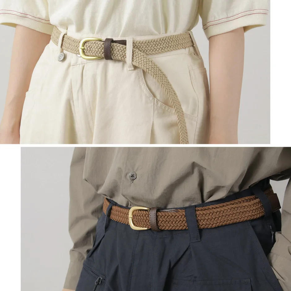 Belts^PHADUA / Elastic Narrow Mesh Belt
