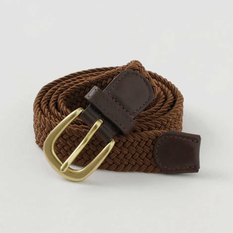 Belts^PHADUA / Elastic Narrow Mesh Belt