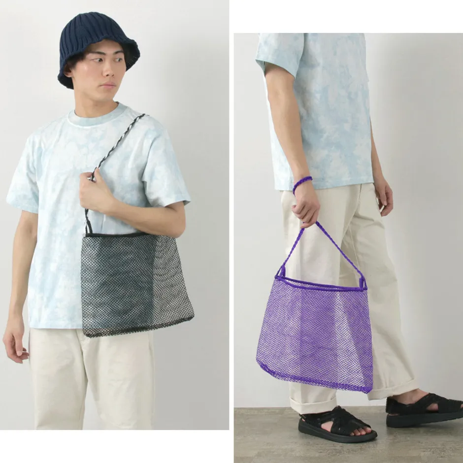 Shoulder Bags^PHADUA / Fishnet Shoulder Mesh Bag
