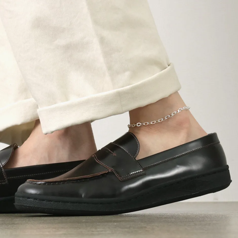 Anklets^PHADUA / Flat cable chain anklet 925 silver