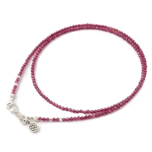 Anklets^PHADUA / Garnet Cut Beads 2way Accessories red
