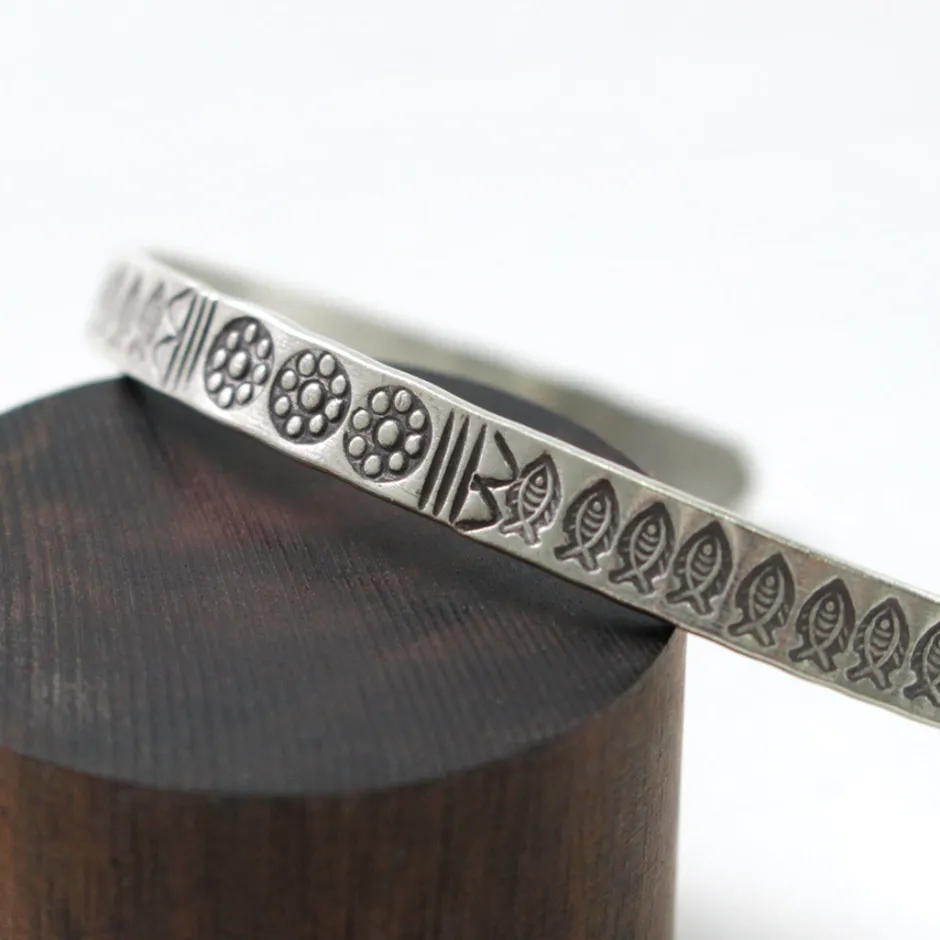 Anklets^PHADUA / Karen Silver Bangle brown