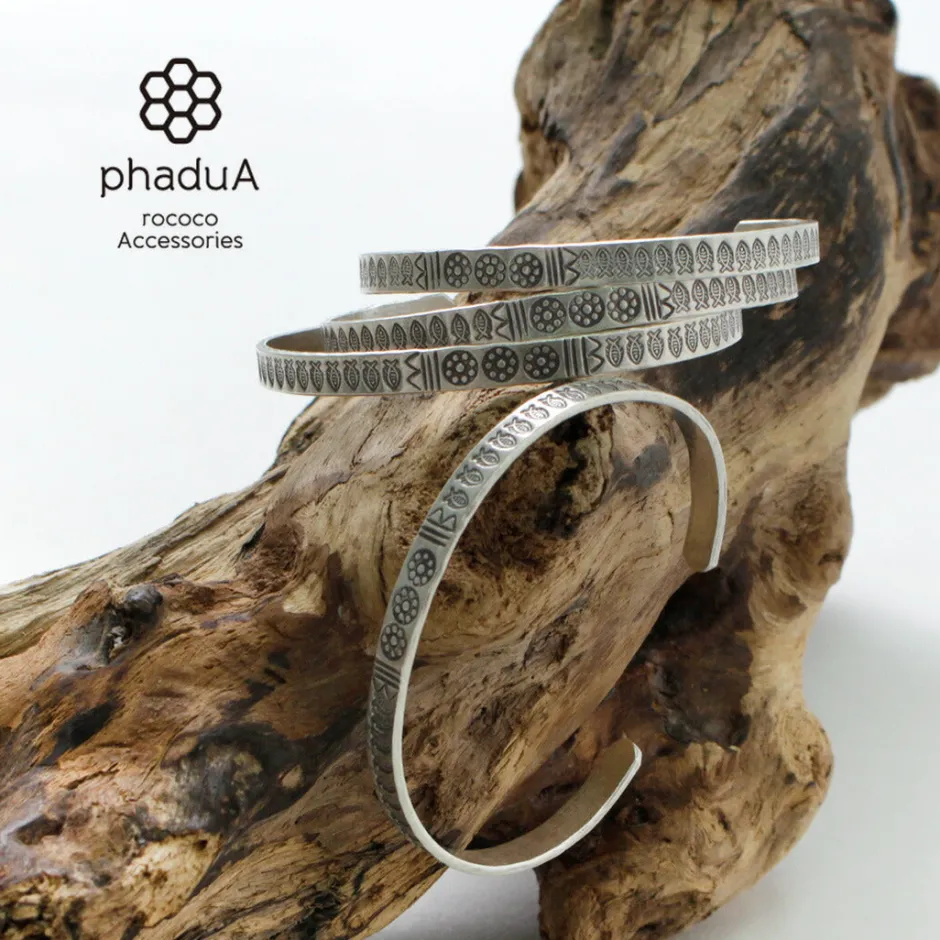 Anklets^PHADUA / Karen Silver Bangle brown