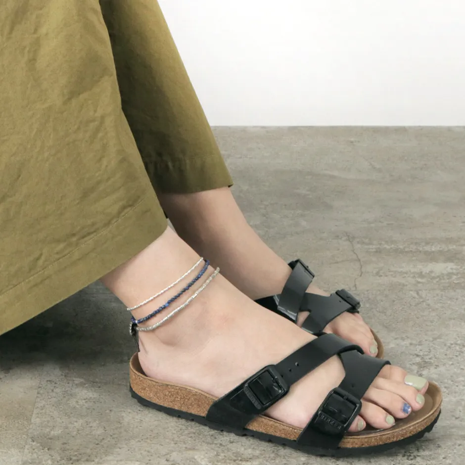 Anklets^PHADUA / Karen Silver Beaded Concho Anklet