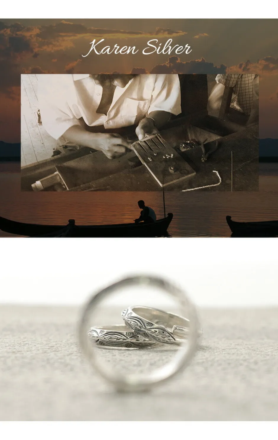 Anklets^PHADUA / Karen Ring silver