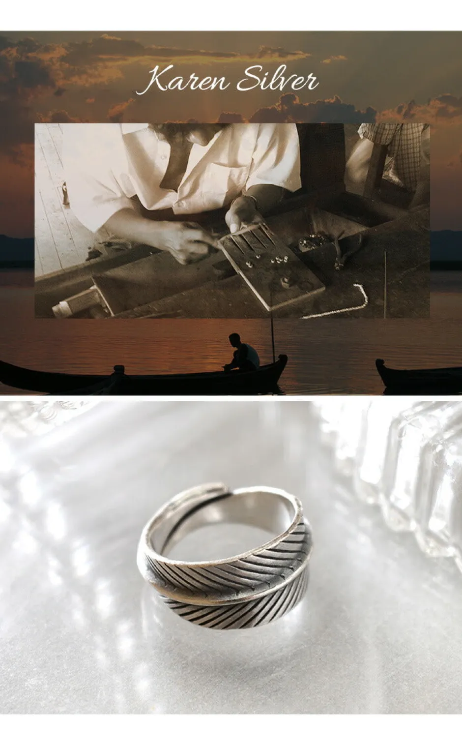 Anklets^PHADUA / Karen Ring silver