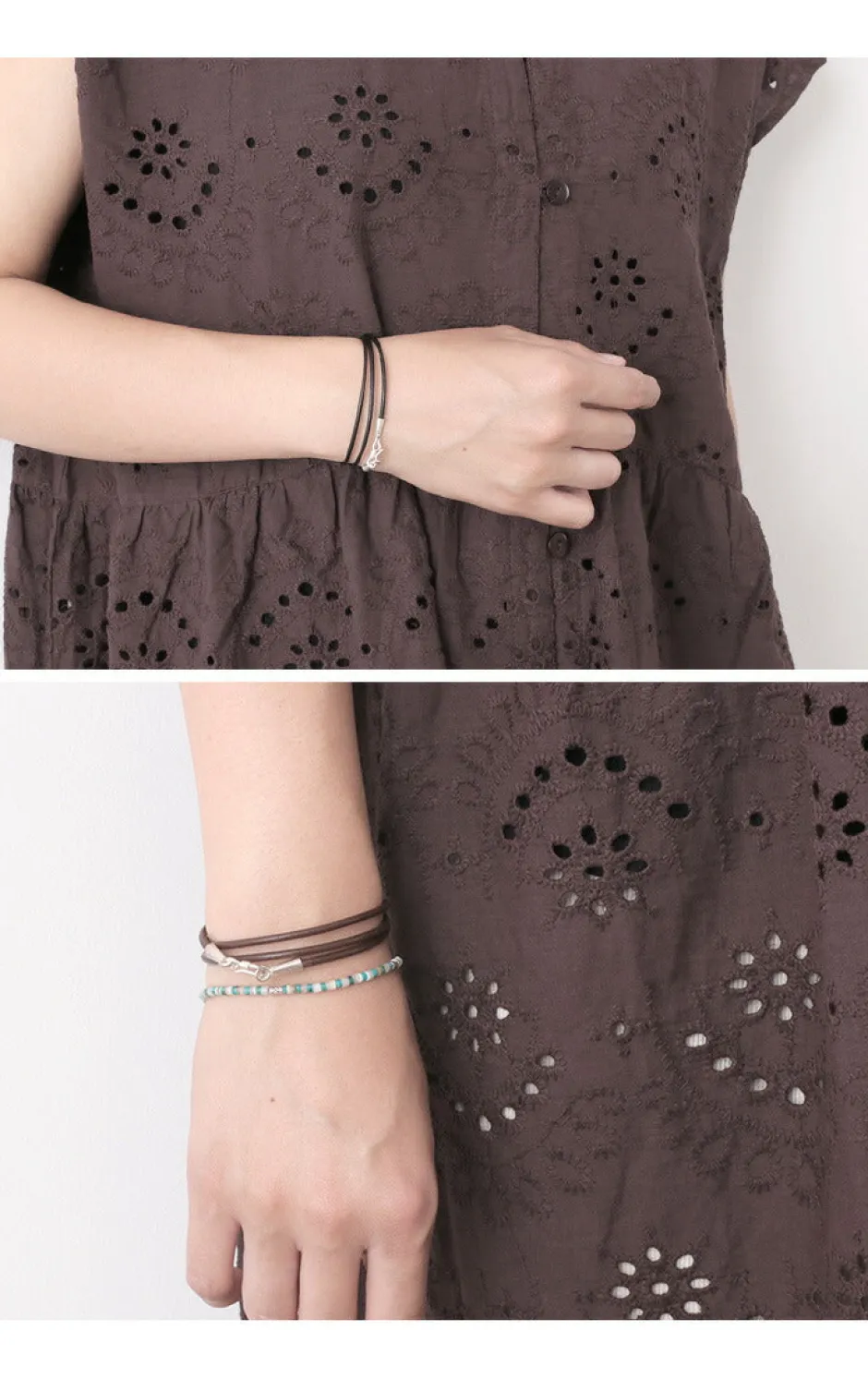 Necklaces^PHADUA / Leather choker (2.5mm) necklace
