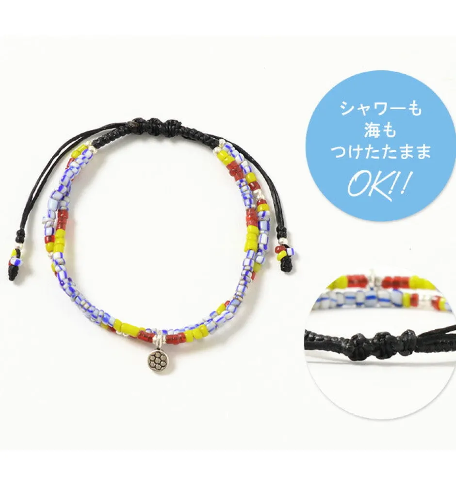 Anklets^PHADUA / Multi Handmade Beaded Bracelets mix-beads