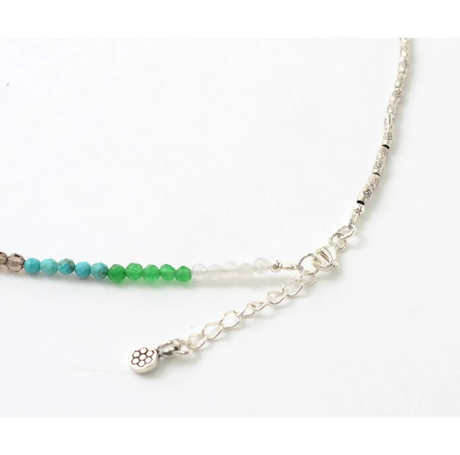 Anklets^PHADUA / Multi Stone Wrap Anklet multi-stone