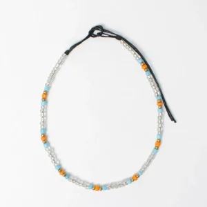 Anklets^PHADUA / Multicolor glass bead anklet