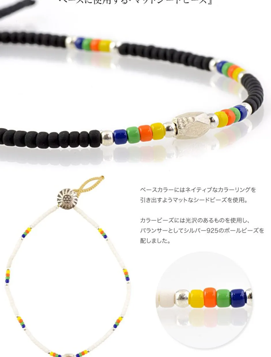 Anklets^PHADUA / Native Beaded Anklet