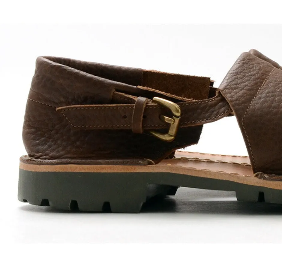 Sandals^PHADUA / Open Toe Side Strap Leather Shoes