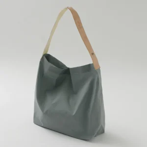 Tote Bags^PHADUA / Ripstop Nylon Leather Sack/Shoulder Bag