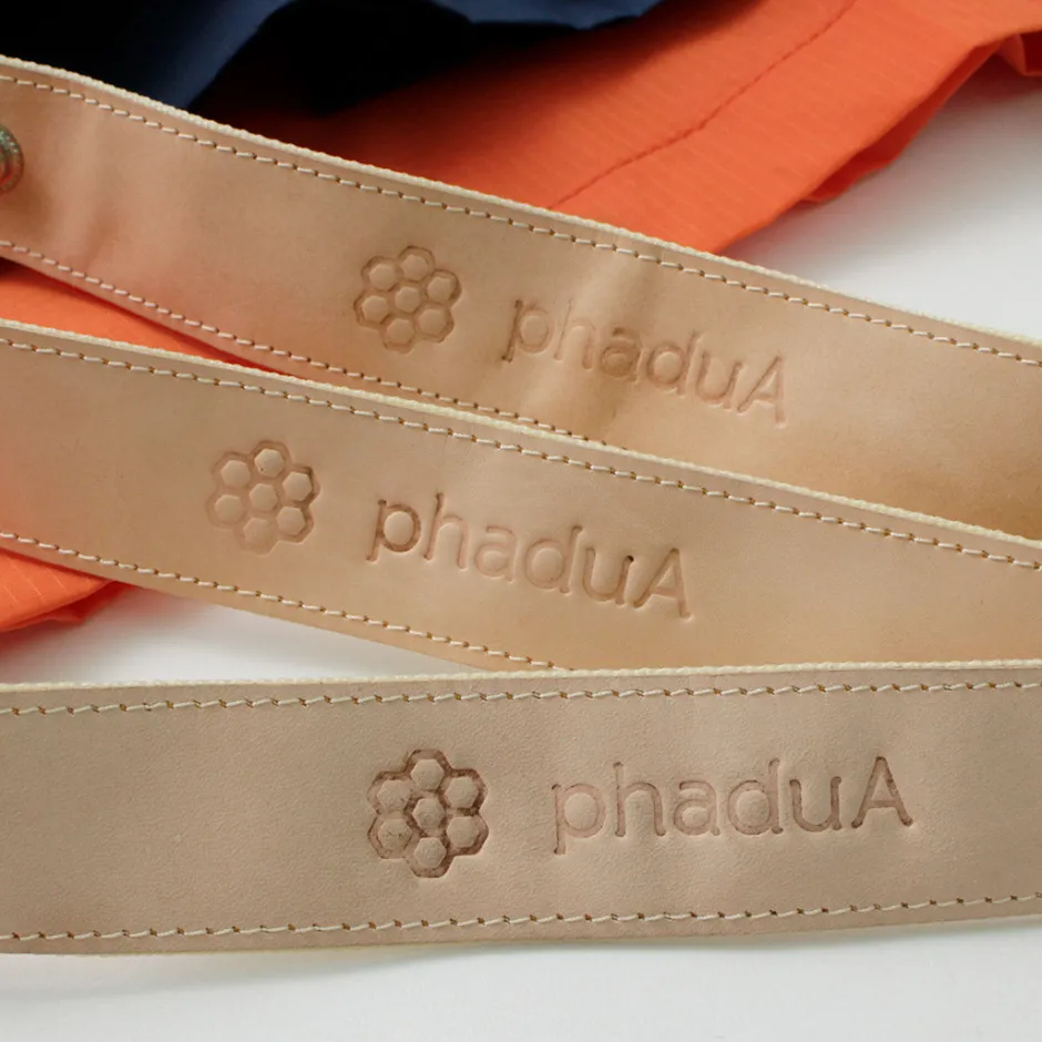 Tote Bags^PHADUA / Ripstop Nylon Leather Sack/Shoulder Bag