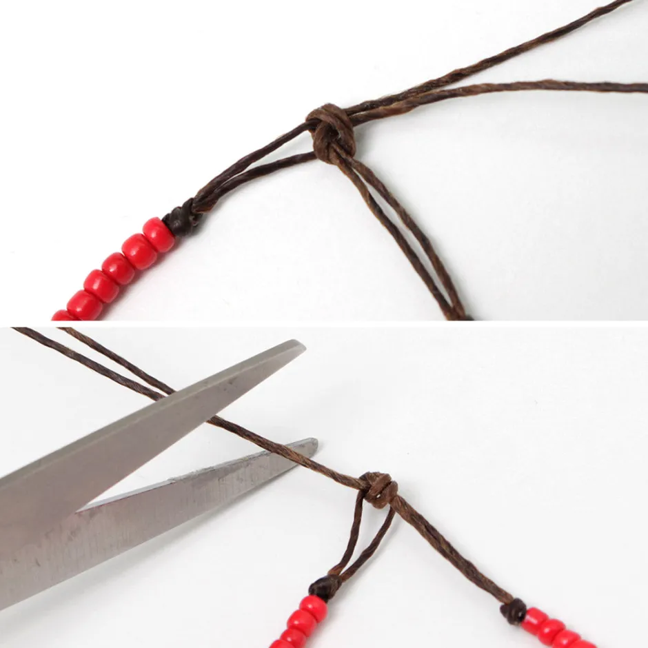 Anklets^PHADUA / Solid glass bead bracelet
