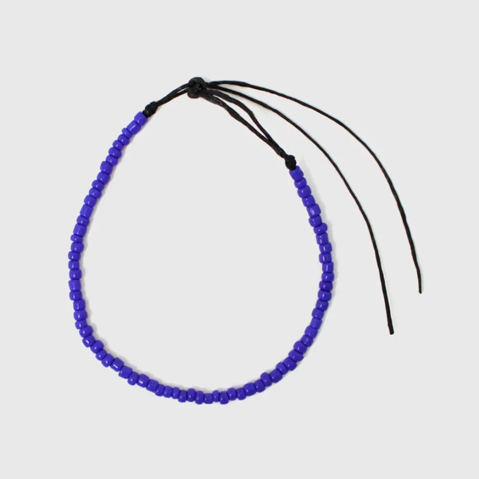 Anklets^PHADUA / Solid glass bead bracelet