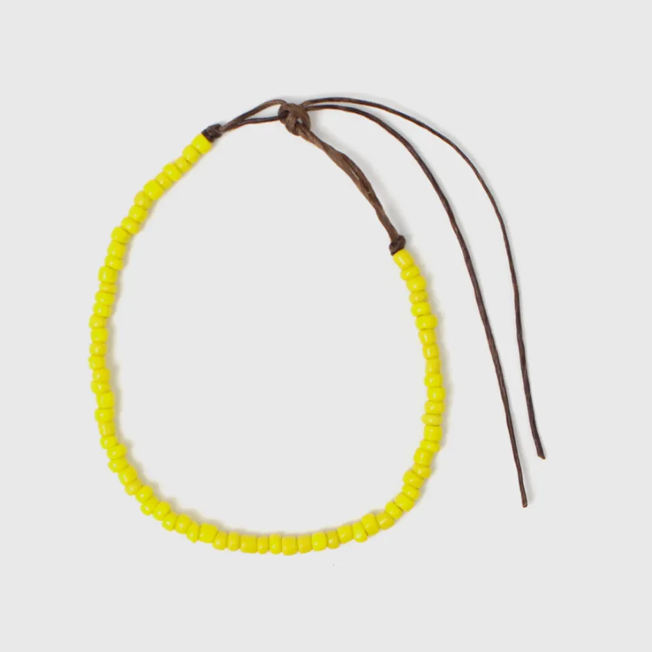 Anklets^PHADUA / Solid glass bead bracelet