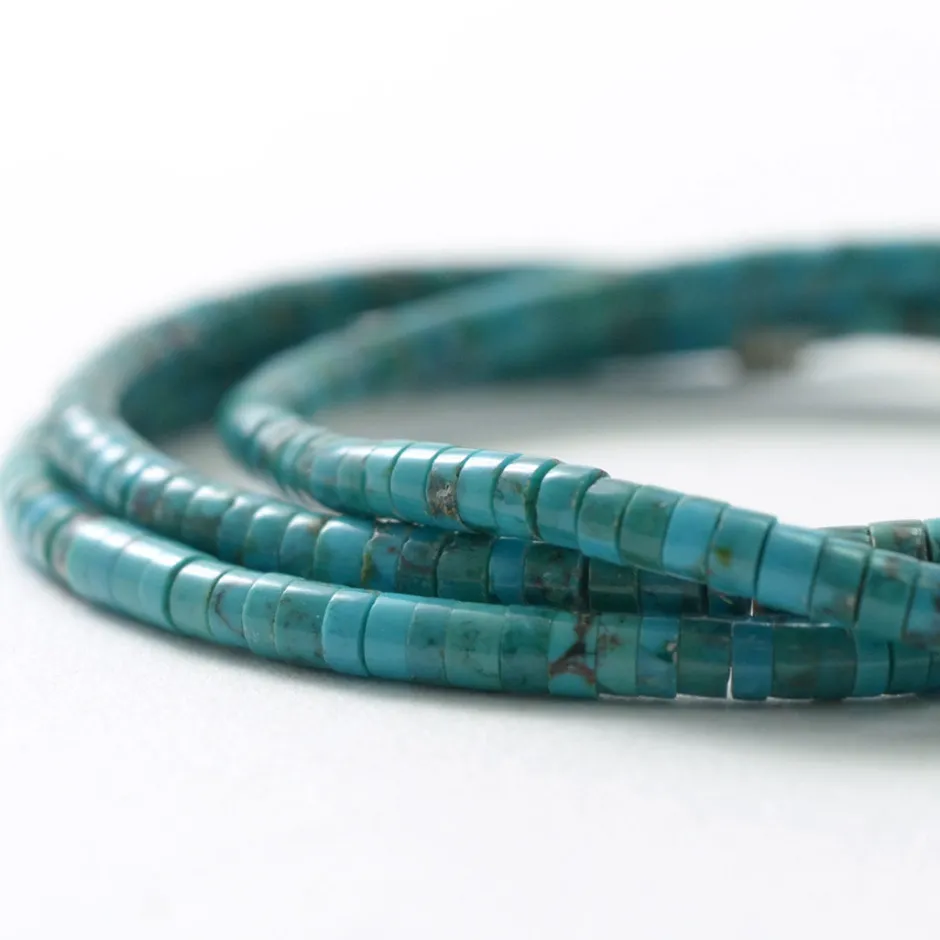 Anklets^PHADUA / Turquoise Bead Bracelet blue