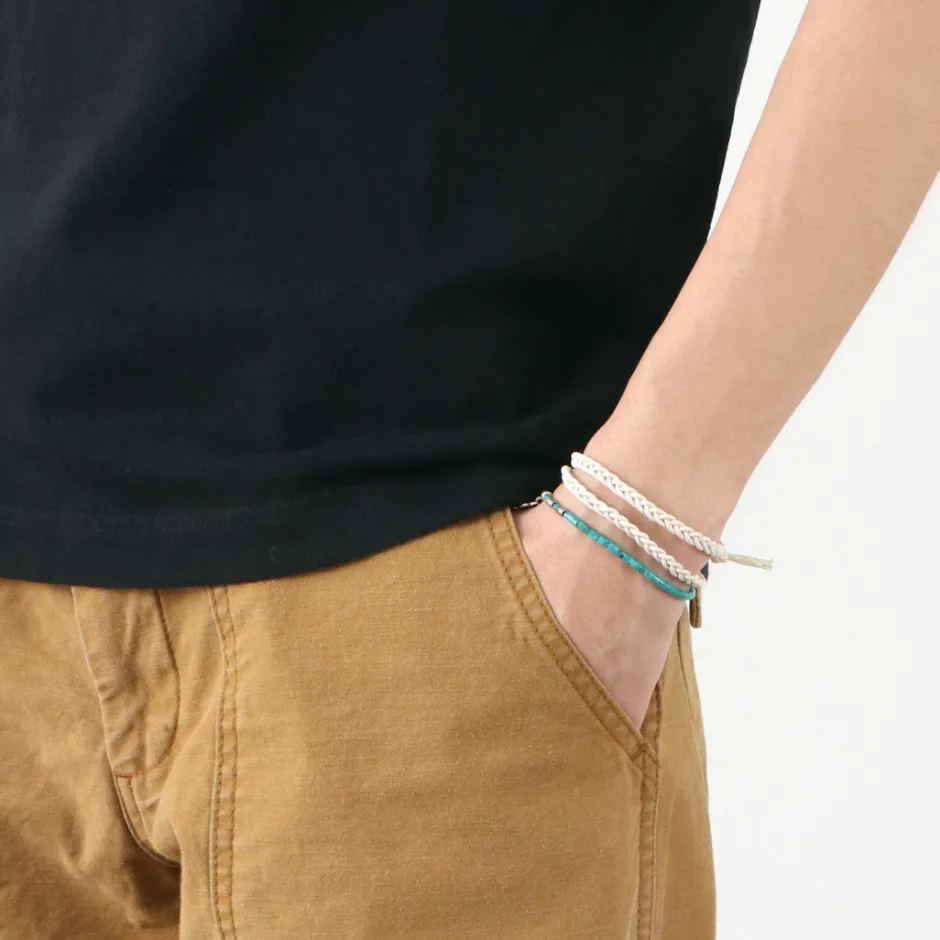 Anklets^PHADUA / Turquoise Bead Bracelet blue