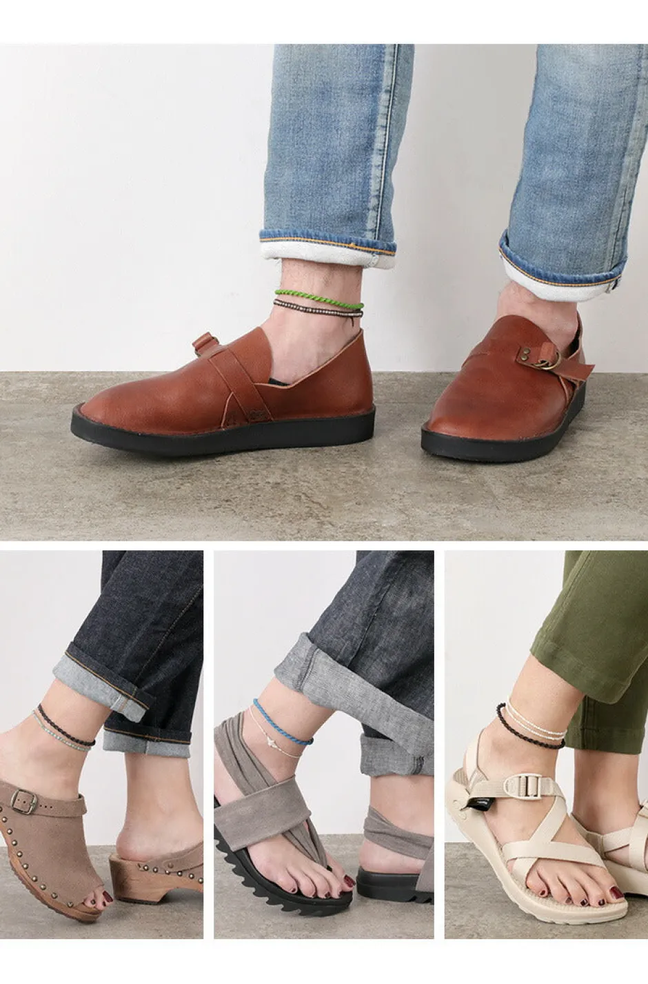 Anklets^PHADUA / Wax Cord Anklet