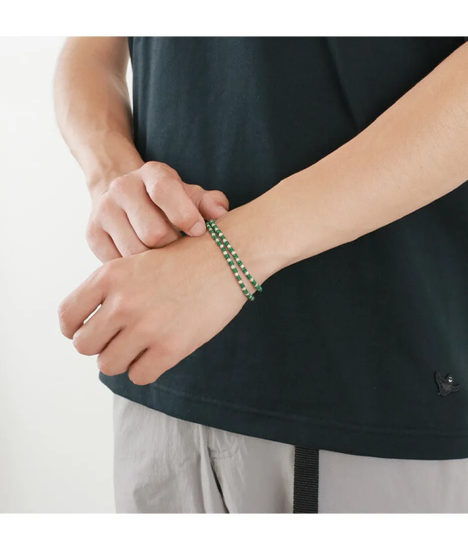 Anklets^PHADUA / Wax Cord Silver Bracelet