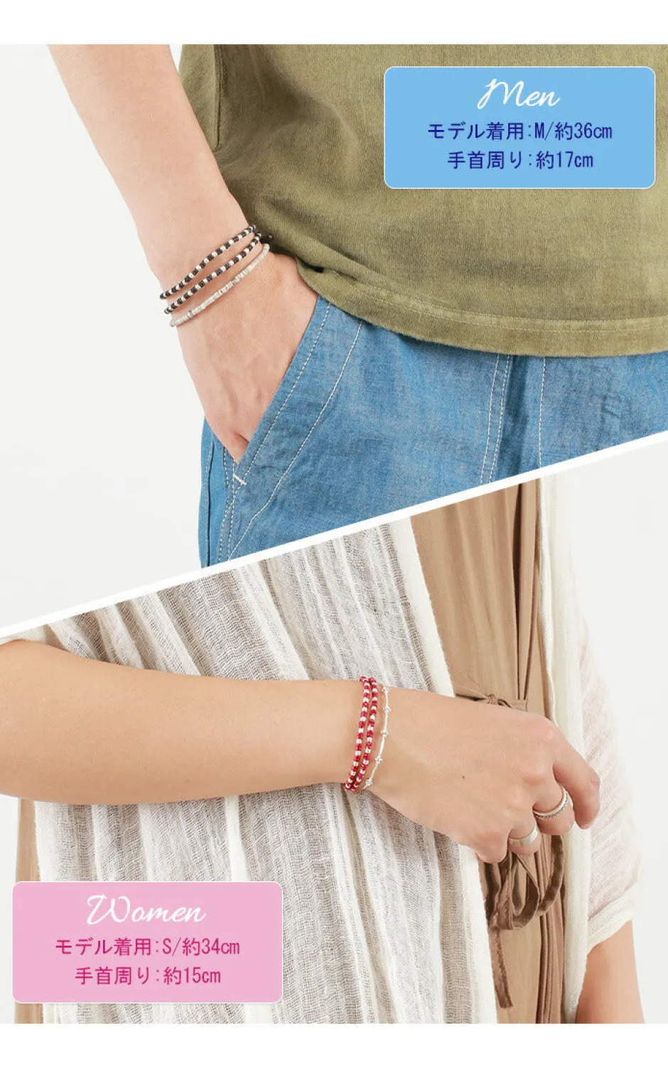 Anklets^PHADUA / Wax Cord Silver Bracelet