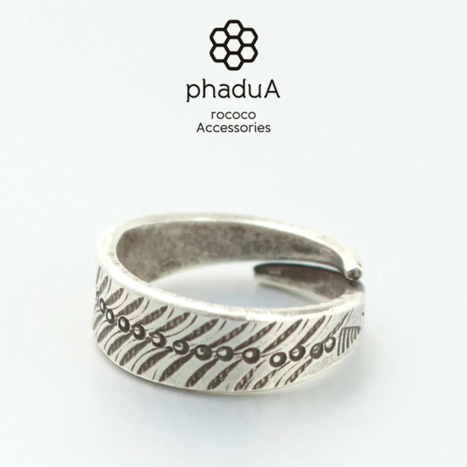 Ring^phaduA / Wide ring silver