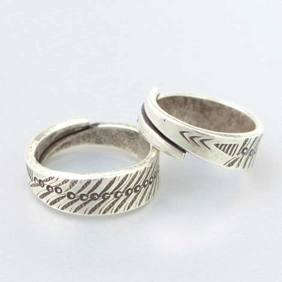 Ring^phaduA / Wide ring silver