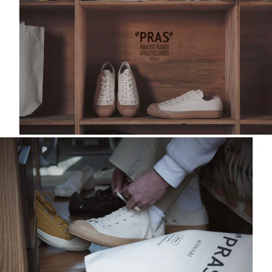 Sneakers^PRAS / Shell Cap Row Sneakers