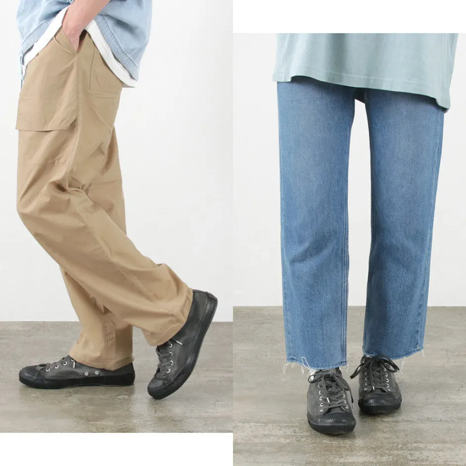 Sneakers^PRAS / Shellcap Low in Sumi Hand Dyedsneaker sumikuro