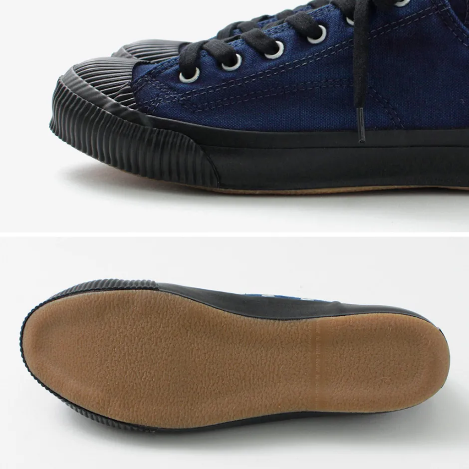 Sneakers^PRAS / Shellcap Low Hand Dyed sneaker indigo