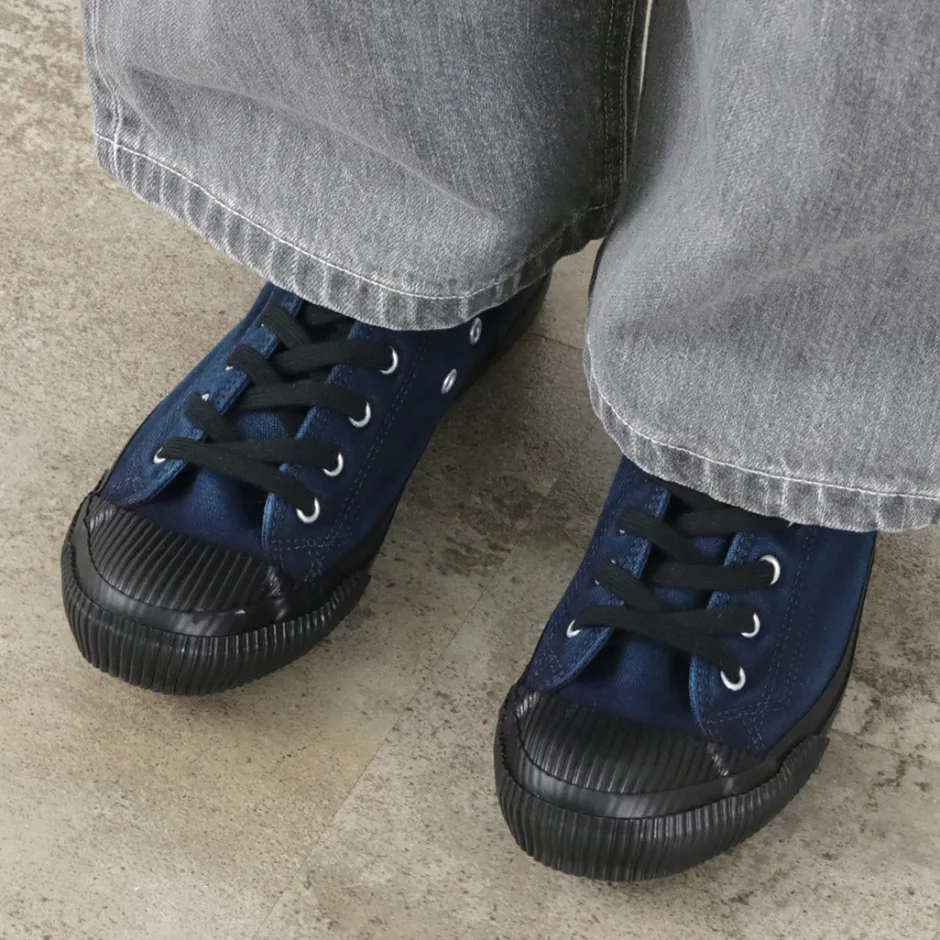 Sneakers^PRAS / Shellcap Low Hand Dyed sneaker indigo
