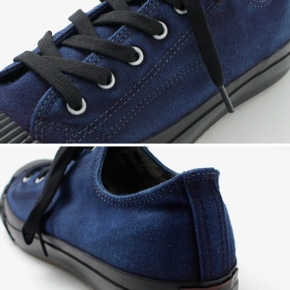 Sneakers^PRAS / Shellcap Low Hand Dyed sneaker indigo