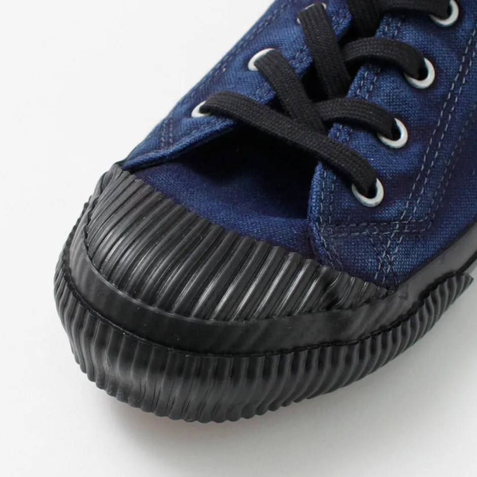 Sneakers^PRAS / Shellcap Low Hand Dyed sneaker indigo