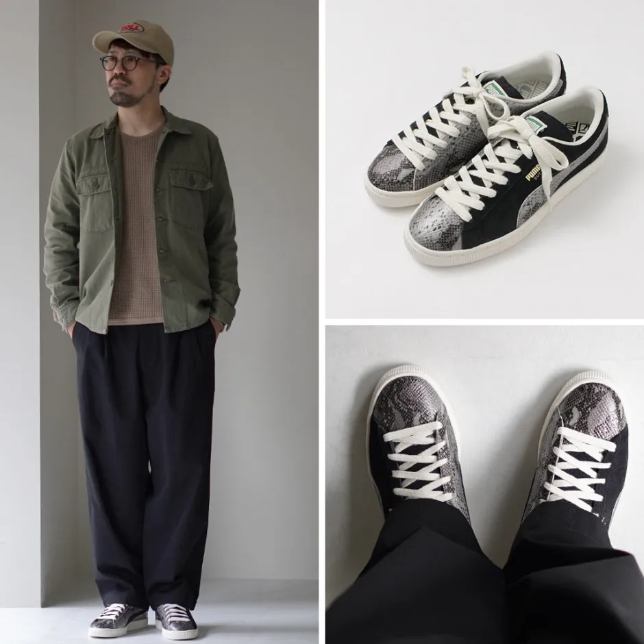 Sneakers^PUMA / Suede Split Sneakers black