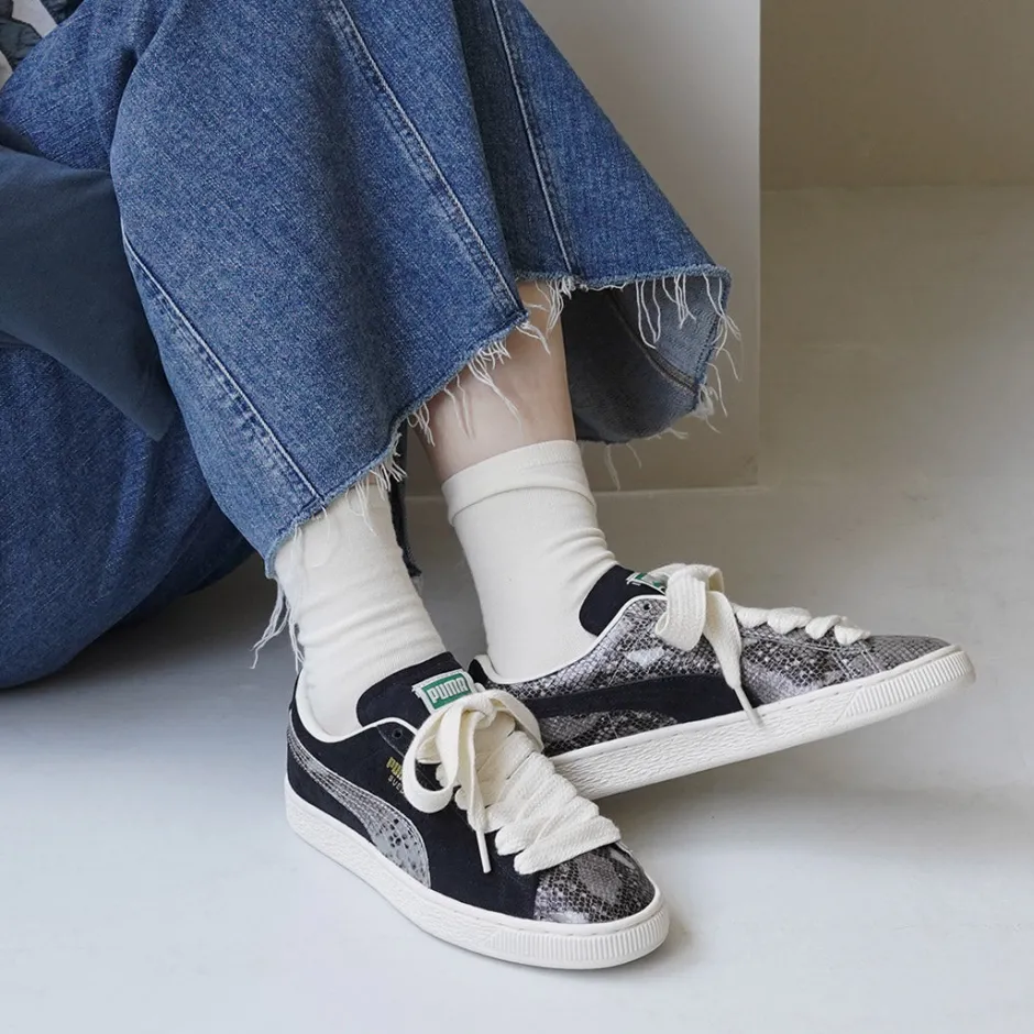 Sneakers^PUMA / Suede Split Sneakers black