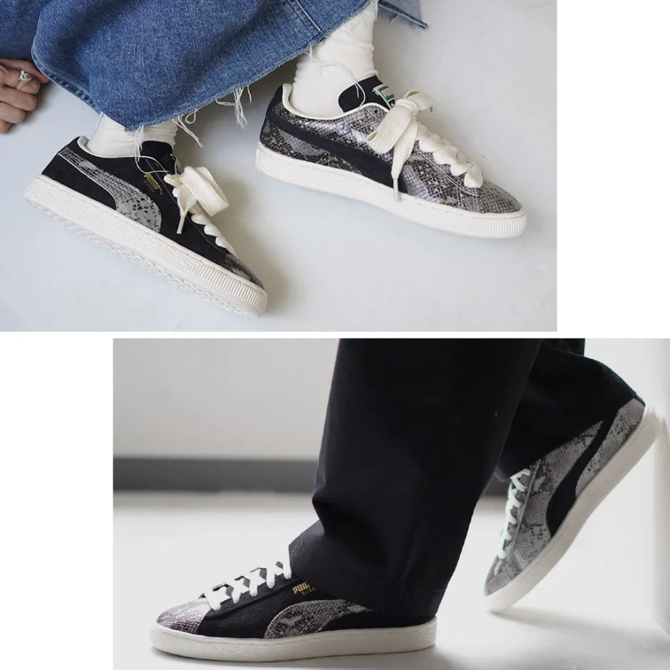 Sneakers^PUMA / Suede Split Sneakers black