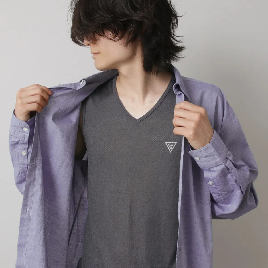T-Shirts^RAG / AIR DRY breathable V-neck Sleeveless