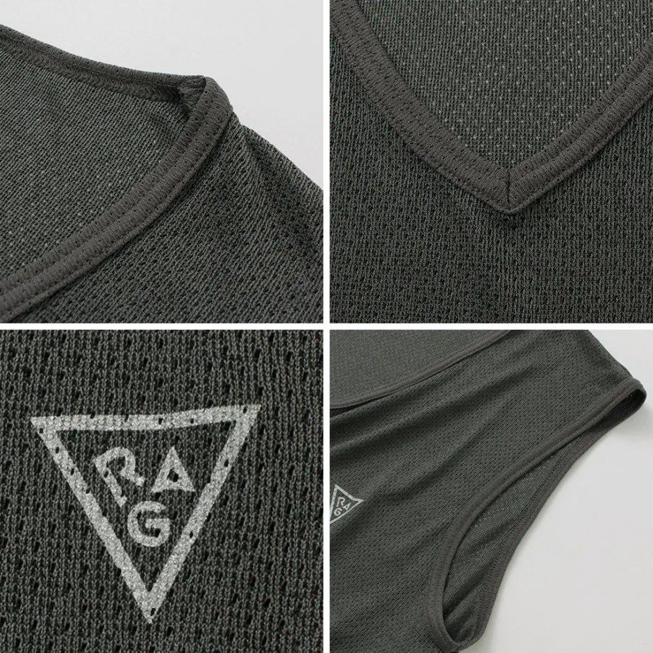 T-Shirts^RAG / AIR DRY breathable V-neck Sleeveless