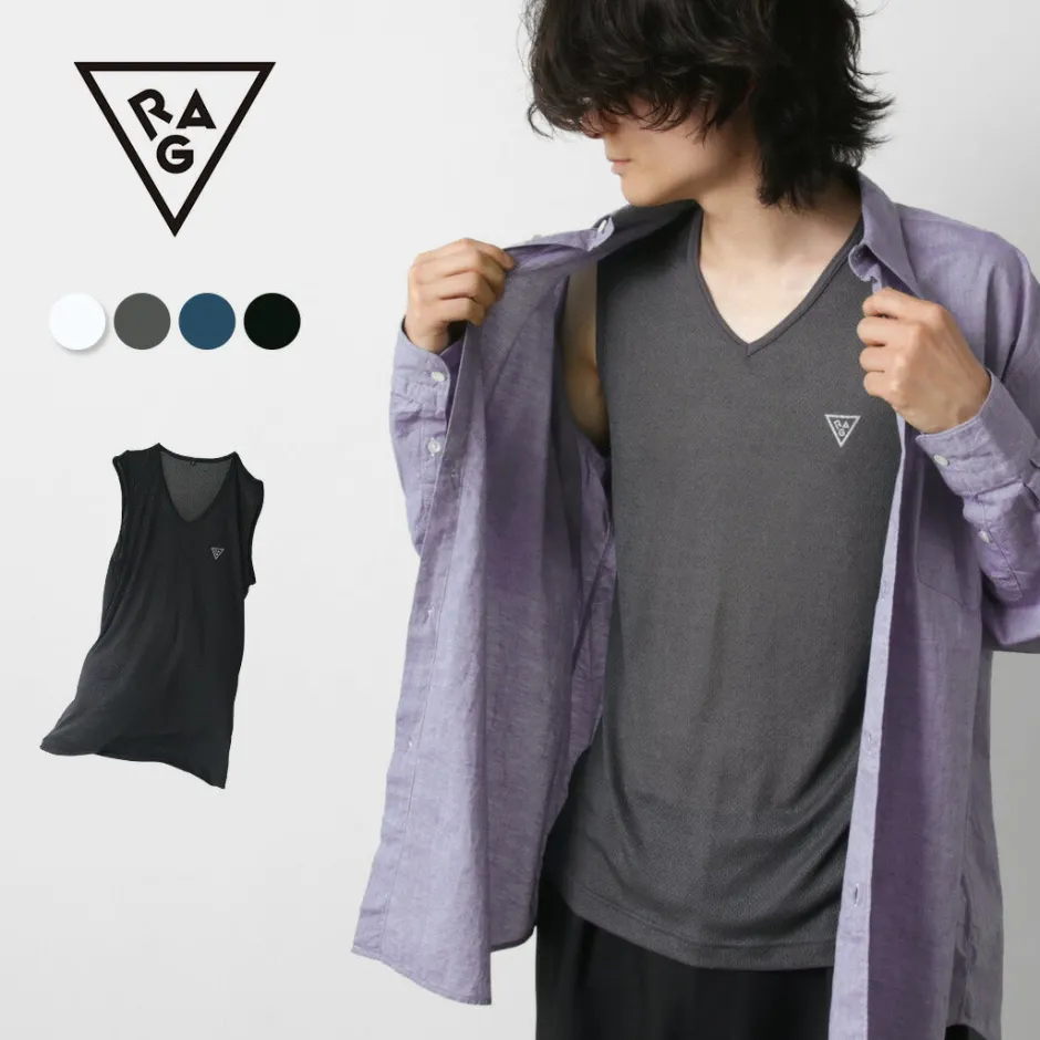 T-Shirts^RAG / AIR DRY breathable V-neck Sleeveless
