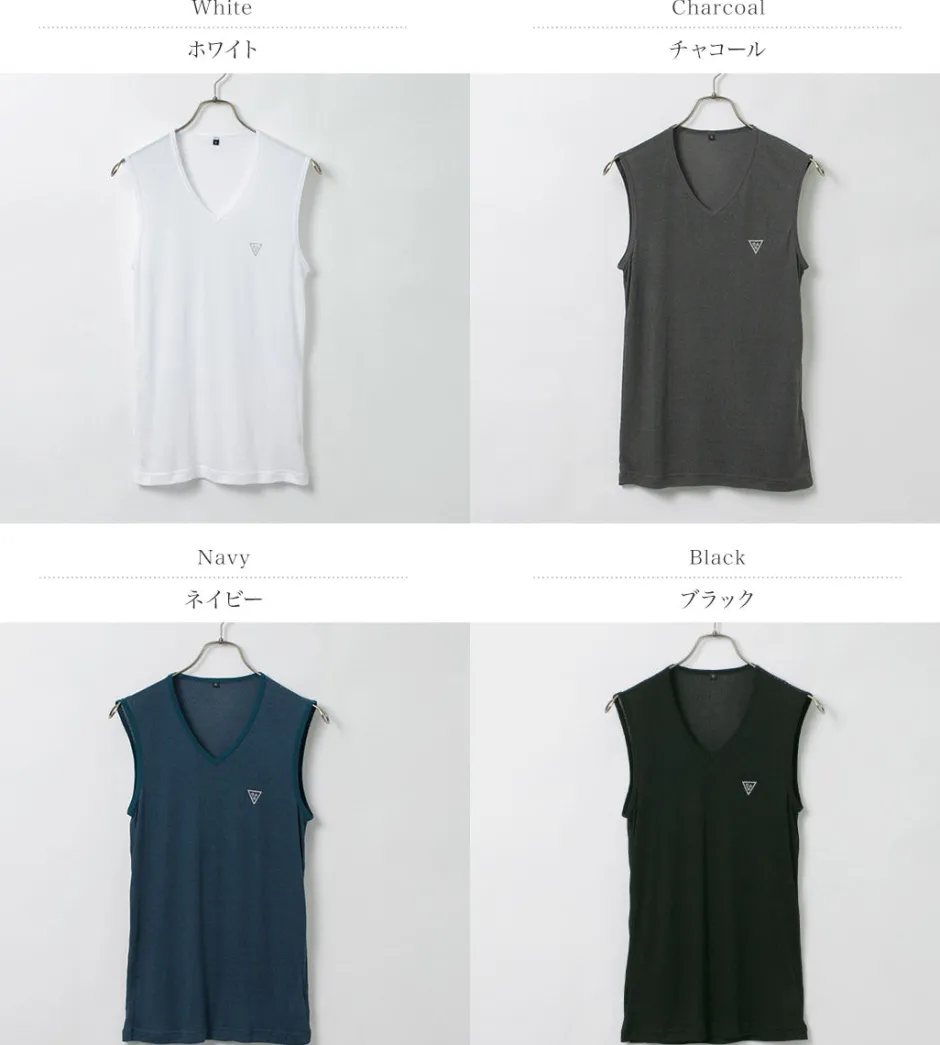 T-Shirts^RAG / AIR DRY breathable V-neck Sleeveless
