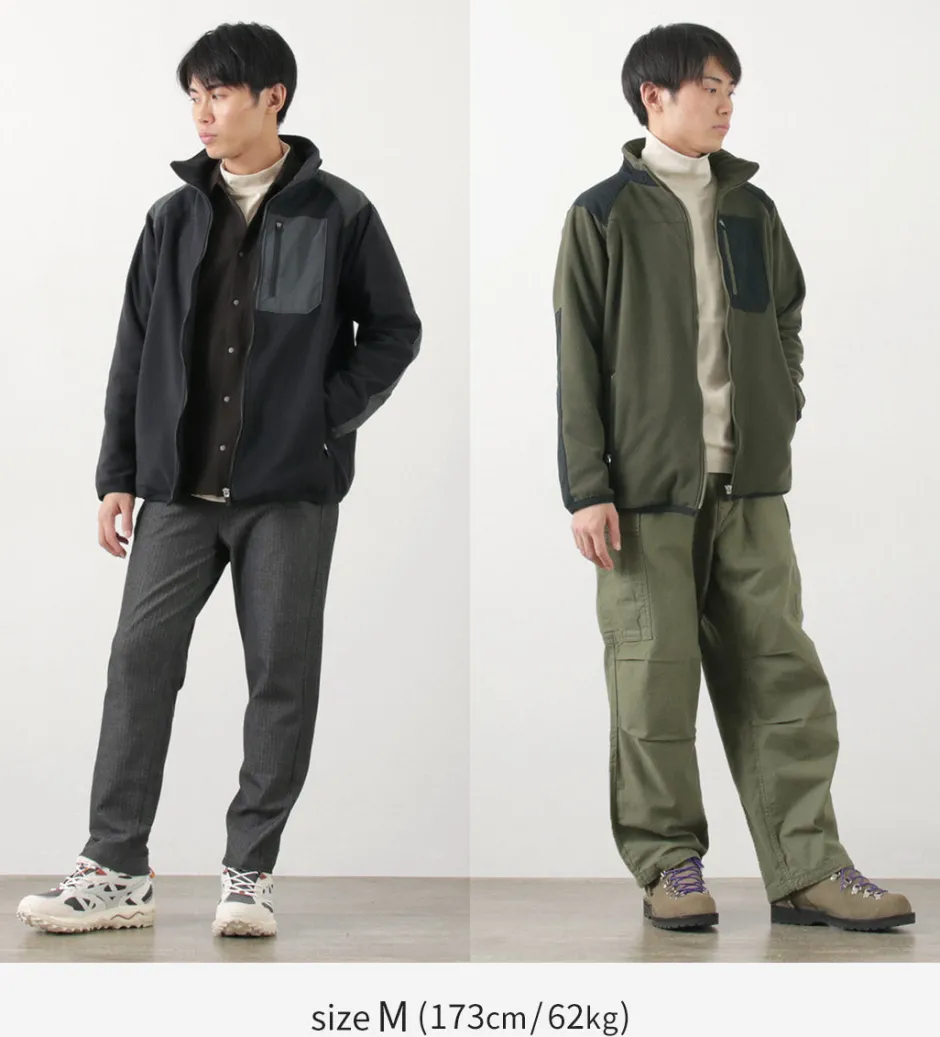 Jackets^RAG / Fleece Scheme Jacket