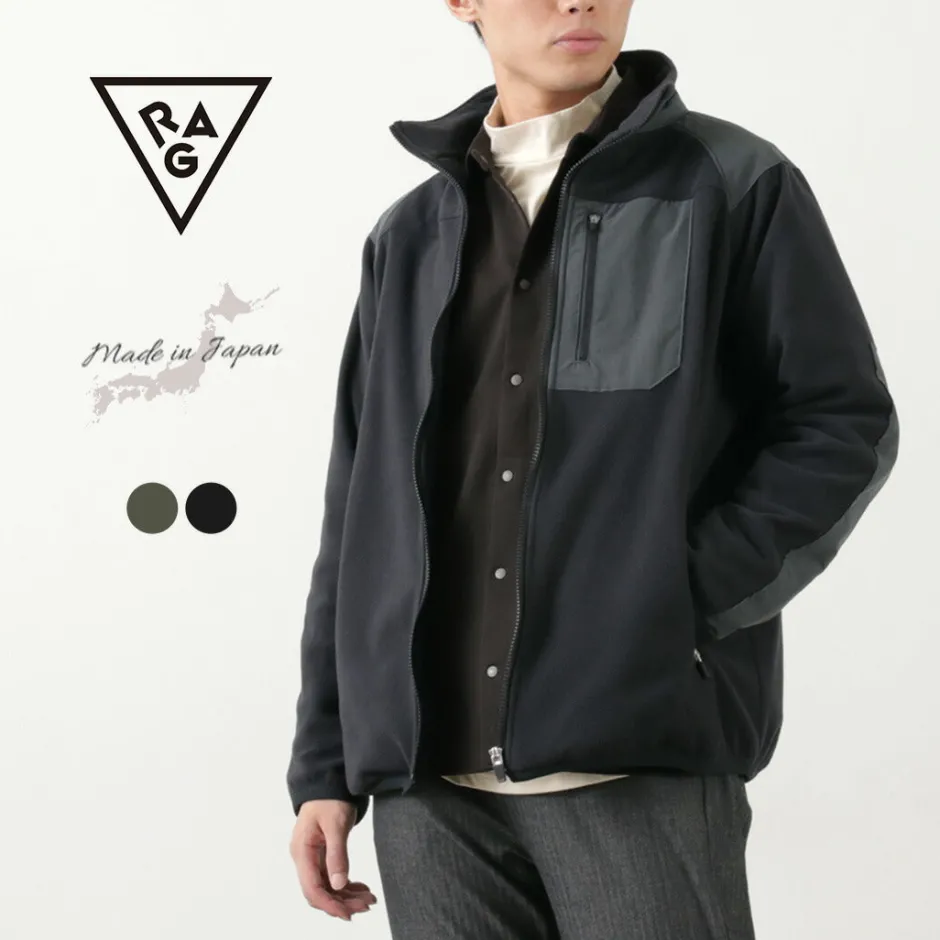 Jackets^RAG / Fleece Scheme Jacket